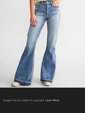 Buckle High Rise Super Flare Jeans